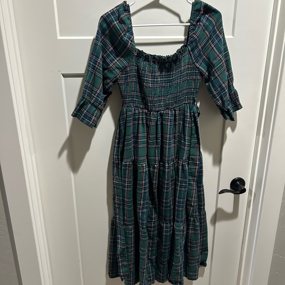 SHEIN Multicolor Plaid Fabric